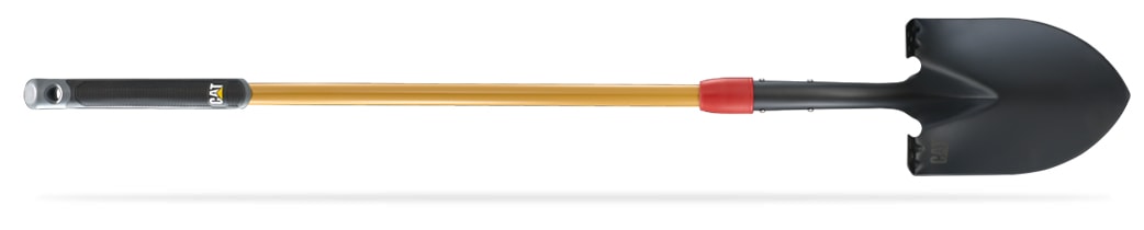 LONG HANDLE DIGGING SHOVEL WITH ROUND POINT