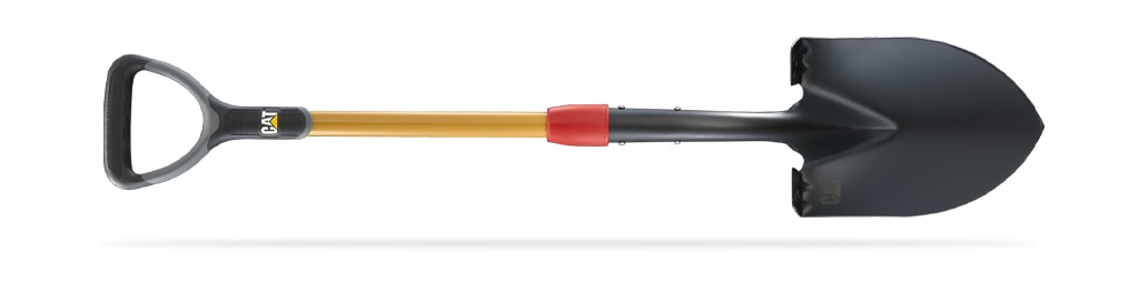 D-HANDLE DIGGING SHOVEL WITH ROUND POINT