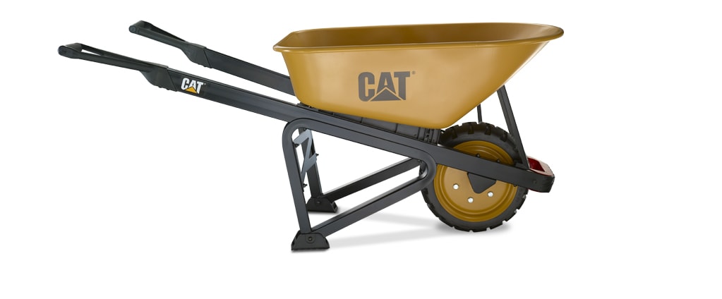 6 cu ft STEEL WHEELBARROW