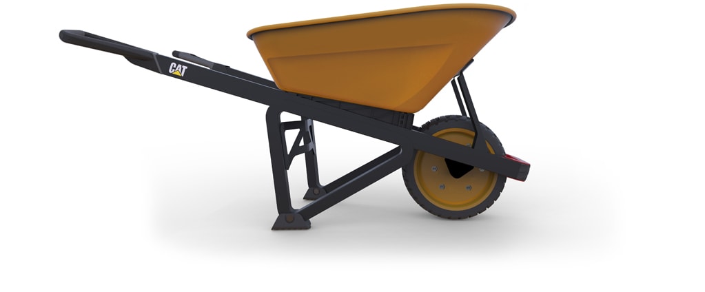 8 cu ft POLY WHEELBARROW